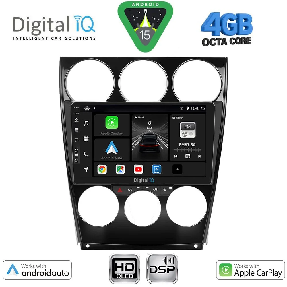 Φωτογραφία προϊόντος: DIGITAL IQ BXF 16375_CPAA (9inc) MULTIMEDIA TABLET for MAZDA 6 (FACELIFT) mod. 2005-2008