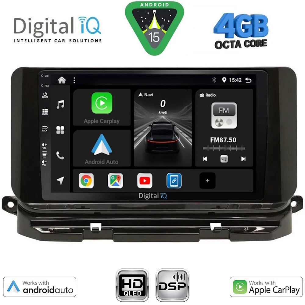 Φωτογραφία προϊόντος: DIGITAL IQ BXF 16598_CPAA (10inc) MULTIMEDIA TABLET for SKODA OCTAVIA 8 mod. 2021-2026