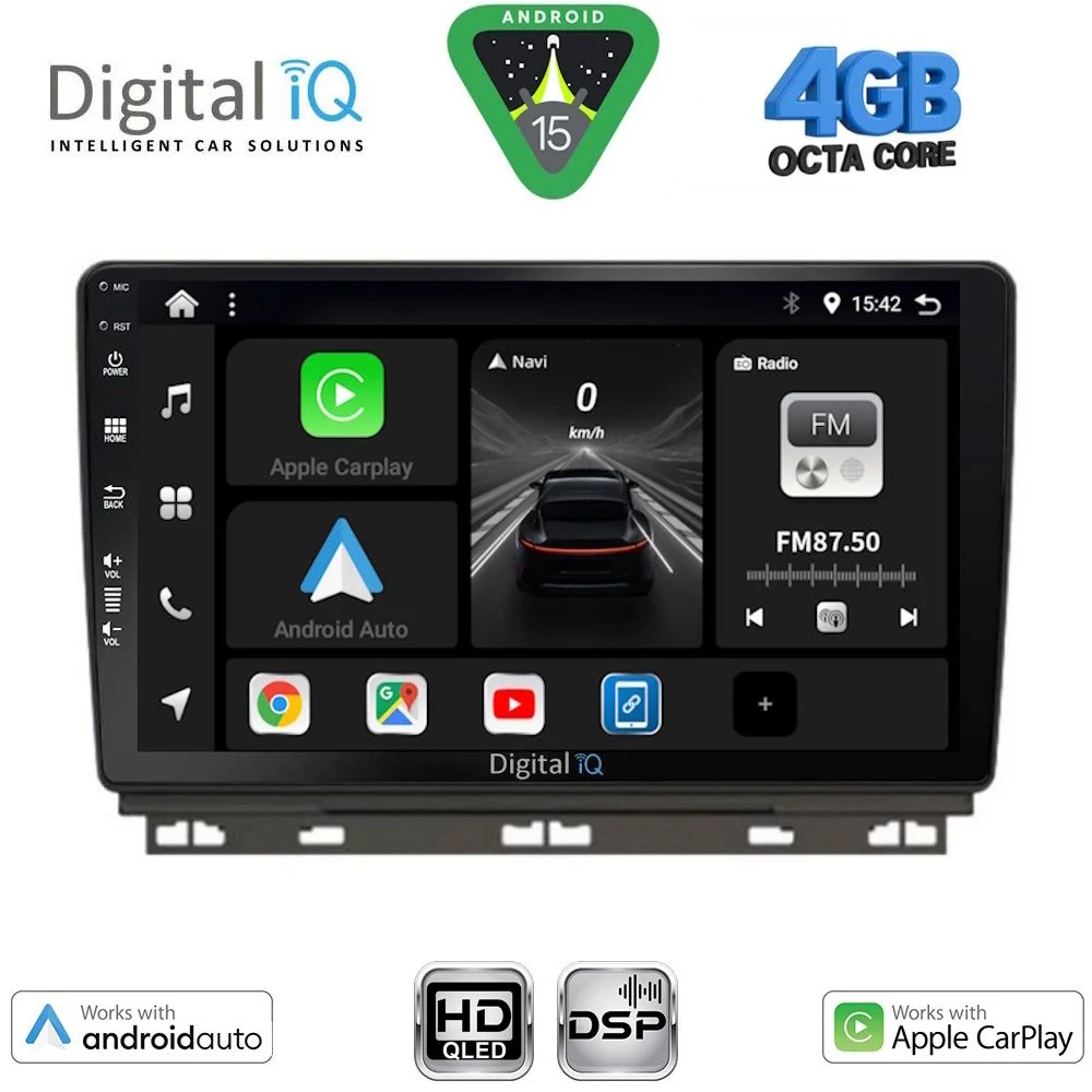 Φωτογραφία προϊόντος: DIGITAL IQ BXF 16546_CPAA (9inc) MULTIMEDIA TABLET for RENAULT CLIO - CAPTUR mod. 2019-2026