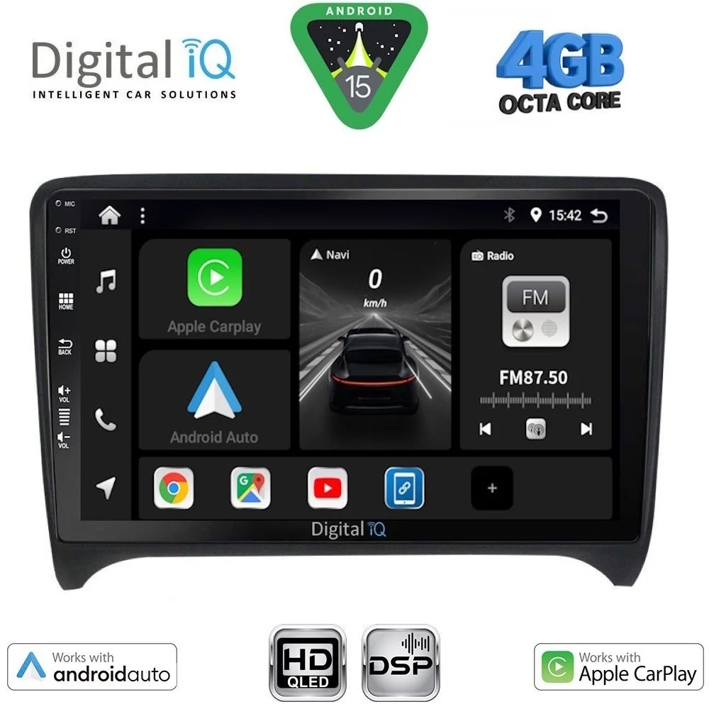 Φωτογραφία προϊόντος: DIGITAL IQ BXF 16009_CPAA (9inc) MULTIMEDIA TABLET for AUDI TT mod. 2007-2015
