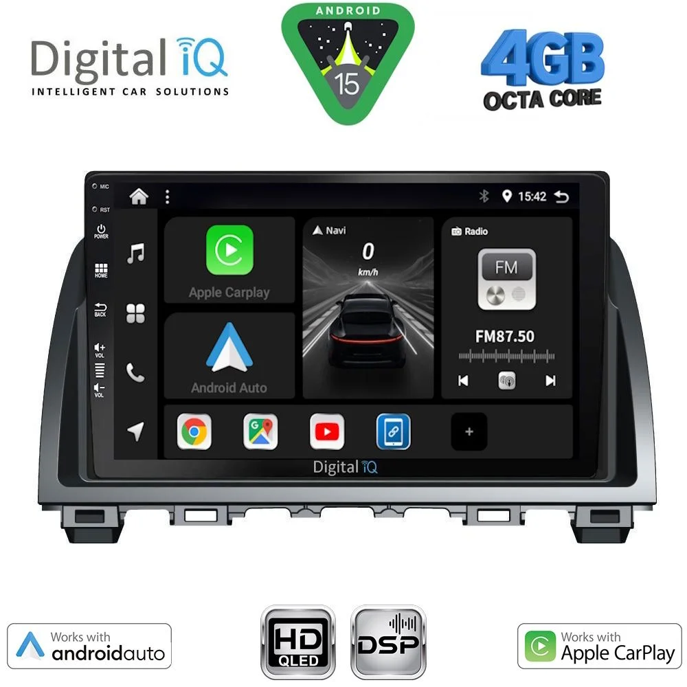 Φωτογραφία προϊόντος: DIGITAL IQ BXF 16378_CPAA (9inc) MULTIMEDIA TABLET for MAZDA 6 mod. 2012-2017
