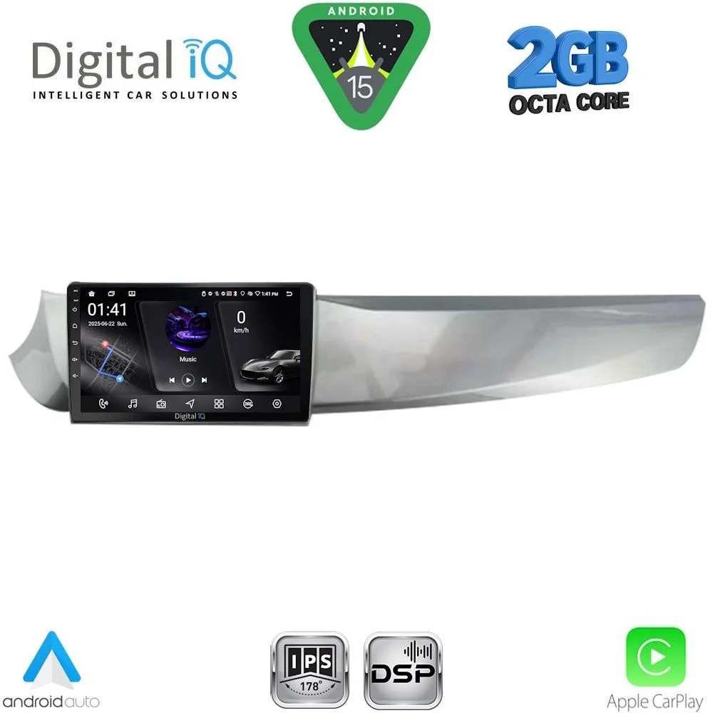 Φωτογραφία προϊόντος: DIGITAL IQ RSF 4025_CPA (9inc) MULTIMEDIA TABLET for ALFA ROMEO GIULIETTA mod. 2010-2014