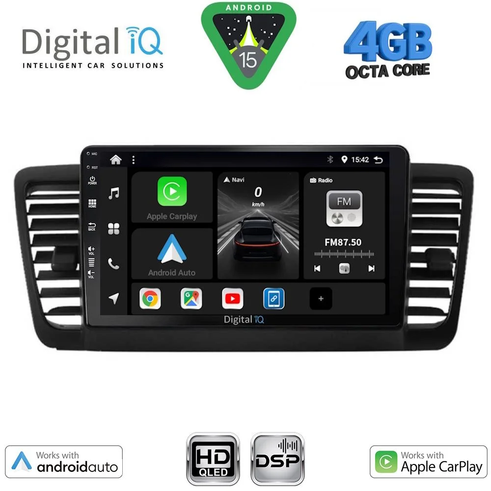 Φωτογραφία προϊόντος: DIGITAL IQ BXF 16665_CPAA (9inc) MULTIMEDIA TABLET for SUBARU LEGACY - OUTBACK mod. 2002-2008
