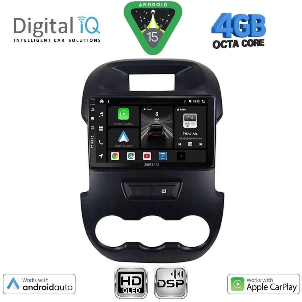 Φωτογραφία προϊόντος: DIGITAL IQ BXF 16171_CPAA (9inc) MULTIMEDIA TABLET for FORD RANGER mod. 2011-2015