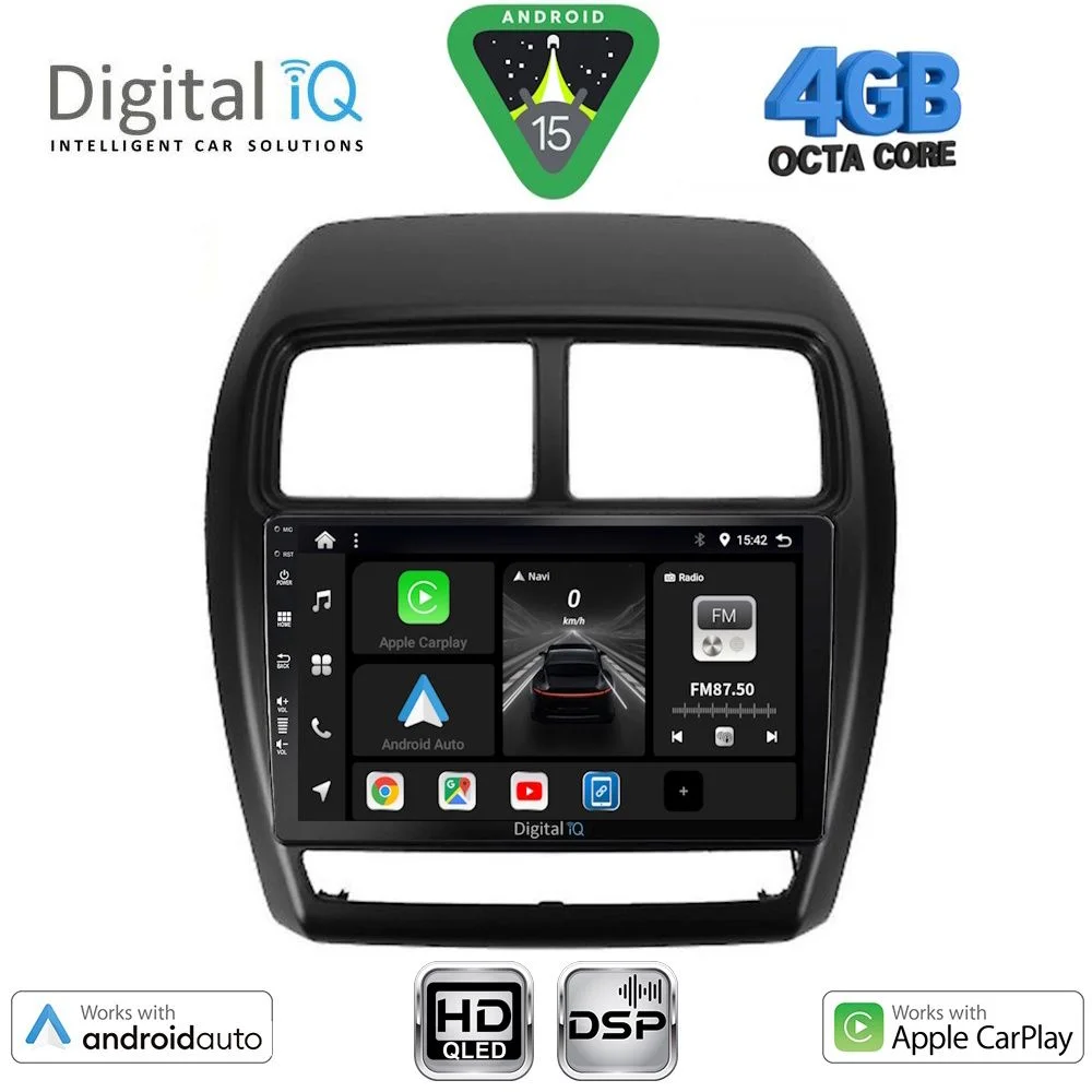 Φωτογραφία προϊόντος: DIGITAL IQ BXF 16431_CPAA (9inc) MULTIMEDIA TABLET for MITSUBISHI ASX mod. 2020-2023