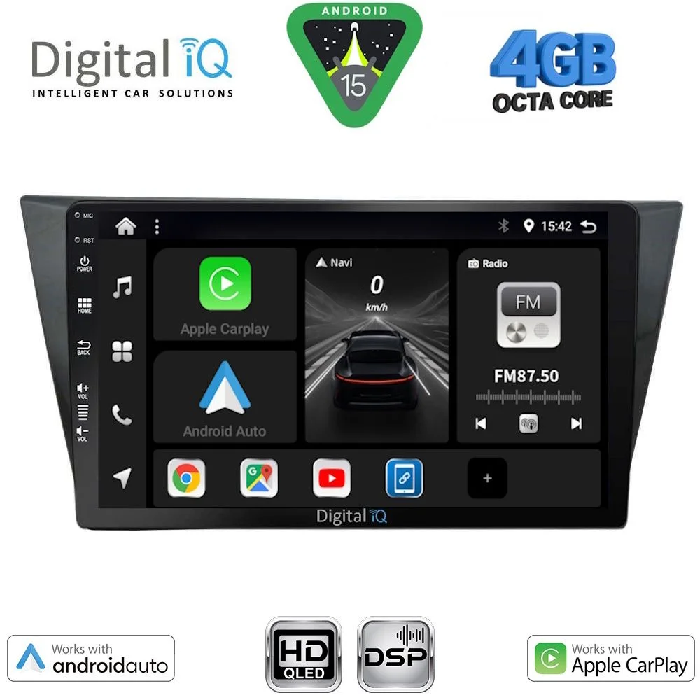 Φωτογραφία προϊόντος: DIGITAL IQ BXF 16761_CPAA (10inc) MULTIMEDIA TABLET for VW TIGUAN mod. 2016-2024