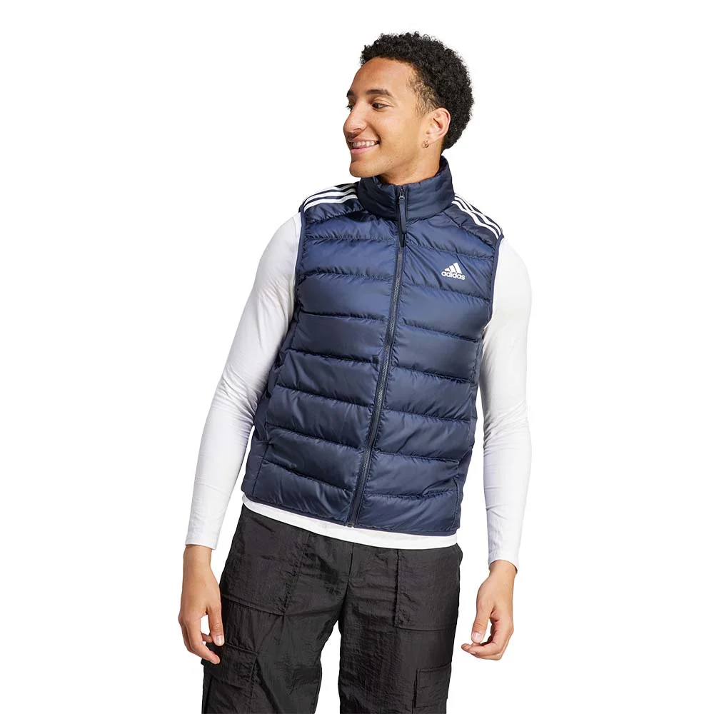 Φωτογραφία προϊόντος: adidas Sportswear Men's Essentials 3Stripes Light Down Vest Jacket Μπλε Σκούρο IK3210 (adidas Sportswear)