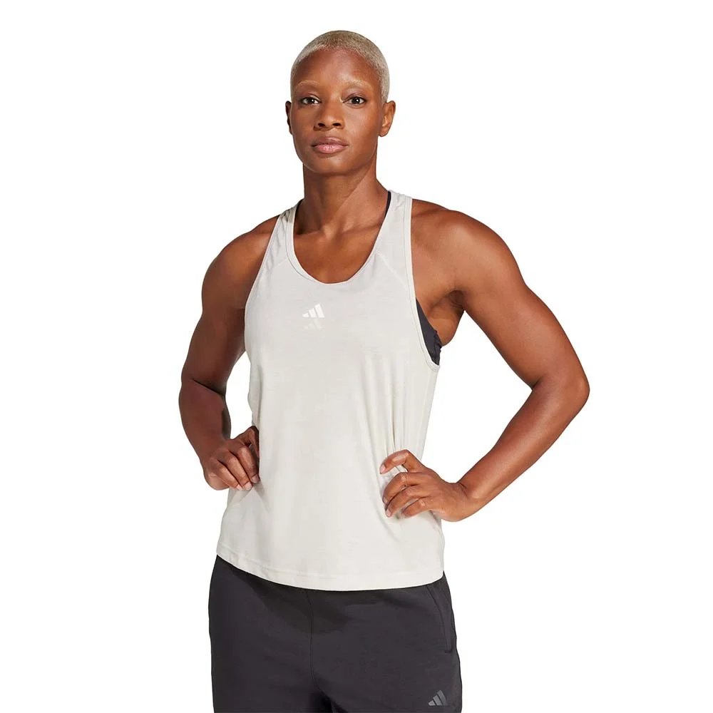 Φωτογραφία προϊόντος: adidas Performance Women's Training Essentials Minimal Racerback Tank Μπεζ JC9521 (adidas Performance)