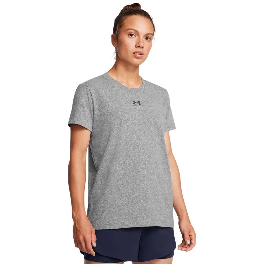 Φωτογραφία προϊόντος: Under Armour Women's Off Campus Core Shortsleeve T-Shirt Γκρι Σκούρο 1383648-025 (Under Armour)