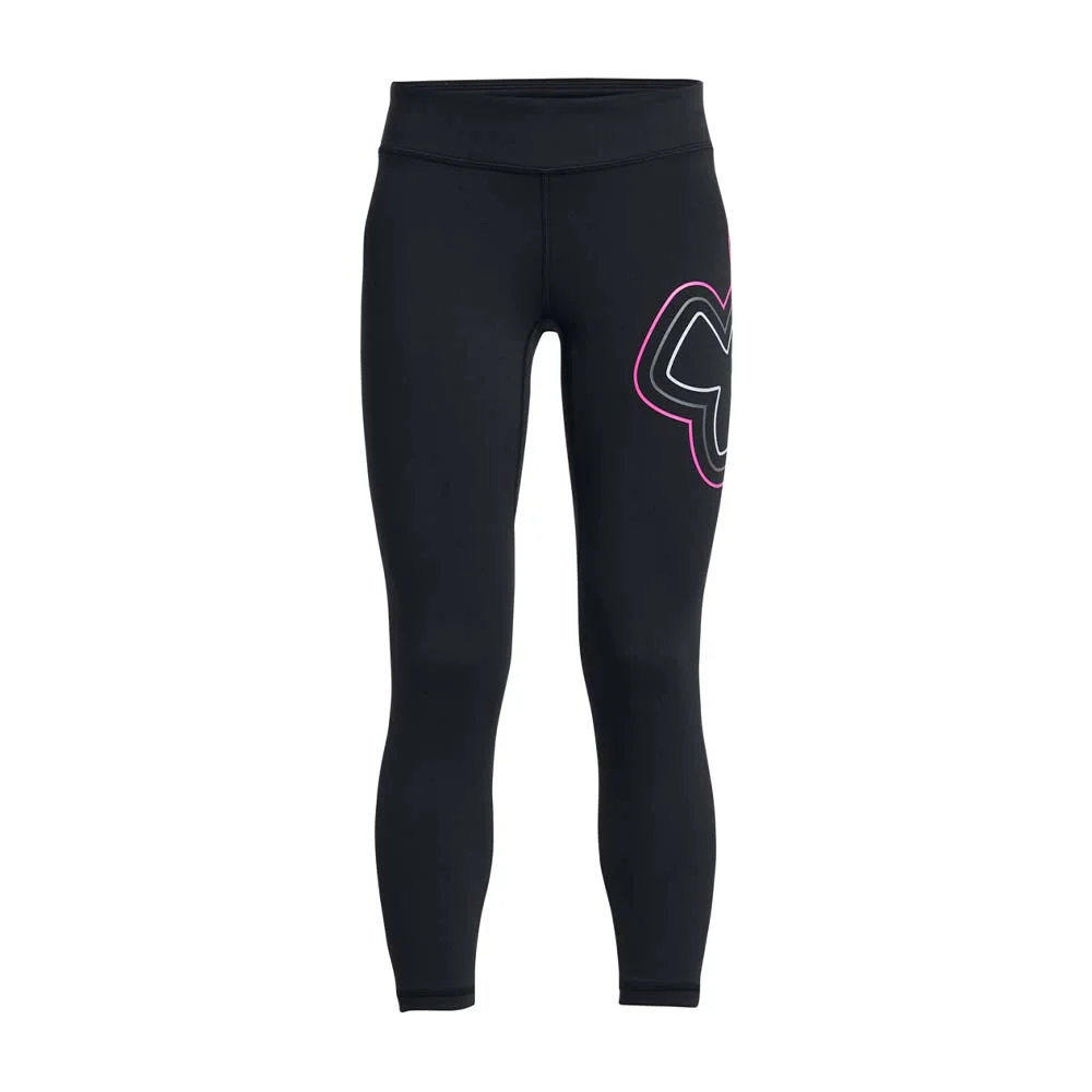 Φωτογραφία προϊόντος: Under Armour Girl's Motion Branded Ankle Legging Μαύρο 1383725-001 (Under Armour)