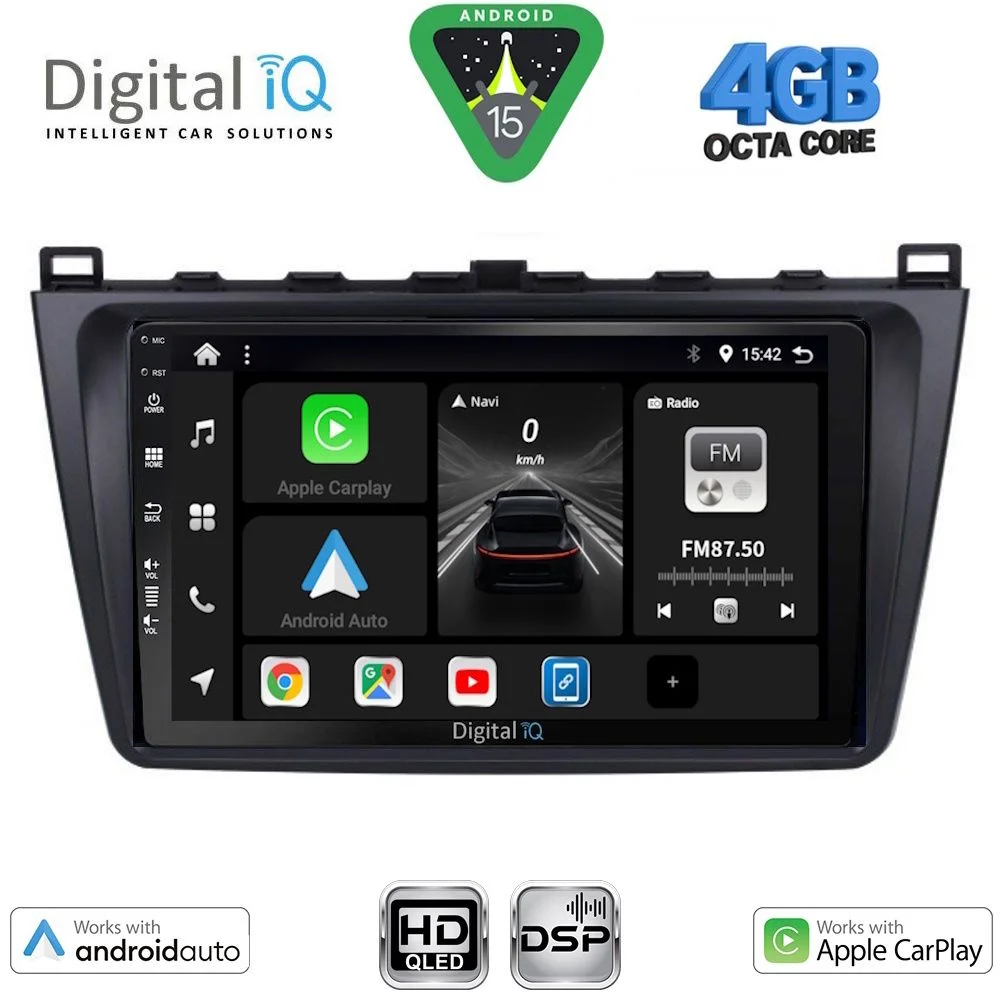 Φωτογραφία προϊόντος: DIGITAL IQ BXF 16377_CPAA (9inc) MULTIMEDIA TABLET for MAZDA 6 mod. 2008-2012