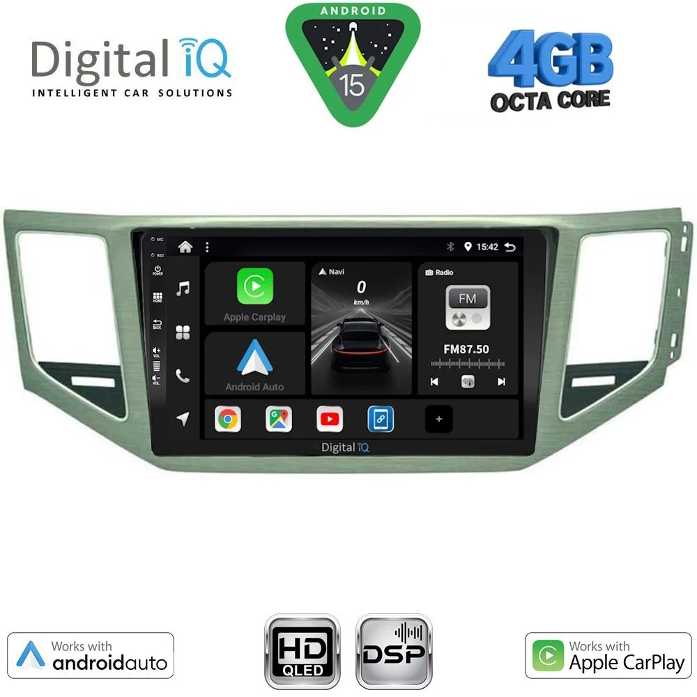 Φωτογραφία προϊόντος: DIGITAL IQ BXF 16745_CPAA (SL) (10inc) MULTIMEDIA TABLET for VW GOLF SPORTSVAN mod. 2014-2021