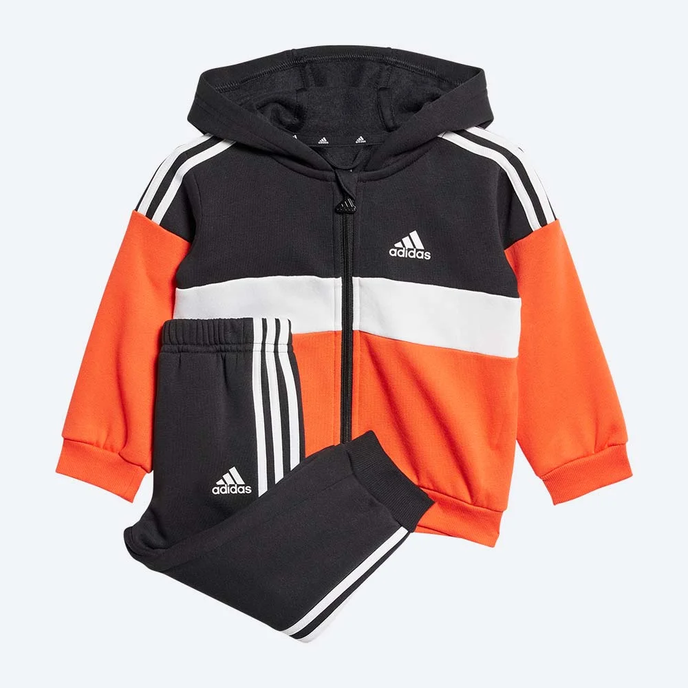 Φωτογραφία προϊόντος: adidas Sportswear Unisex Infant 3Stripes Tiberio Fleece Track Suit Set Μαύρο - Κόκκινο IW3491 (adidas Sportswear)