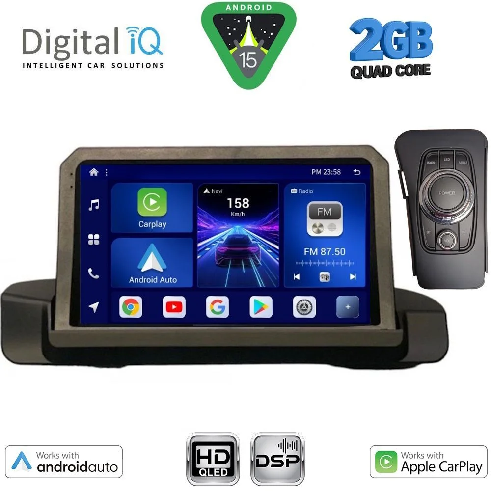 Φωτογραφία προϊόντος: DIGITAL IQ BXC 3044_CPAA (9inc) MULTIMEDIA TABLET for BMW S.3 (E90-91-92) mod. 2005-2012