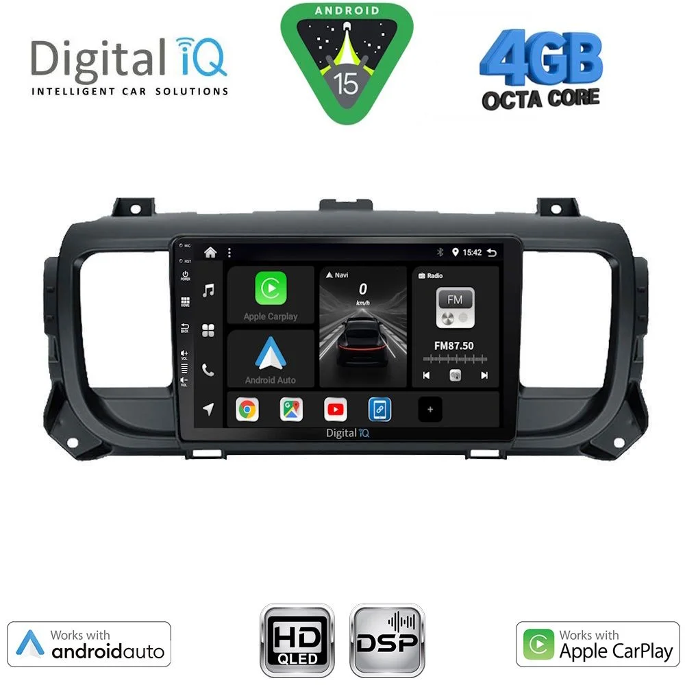 Φωτογραφία προϊόντος: DIGITAL IQ BXF 16729_CPAA (9inc) MULTIMEDIA TABLET for CITROEN JUMPY-SPACETOURER – PEUGEOT EXPERT-TRAVELLER – TOYOTA PROACE mod. 2016-2026