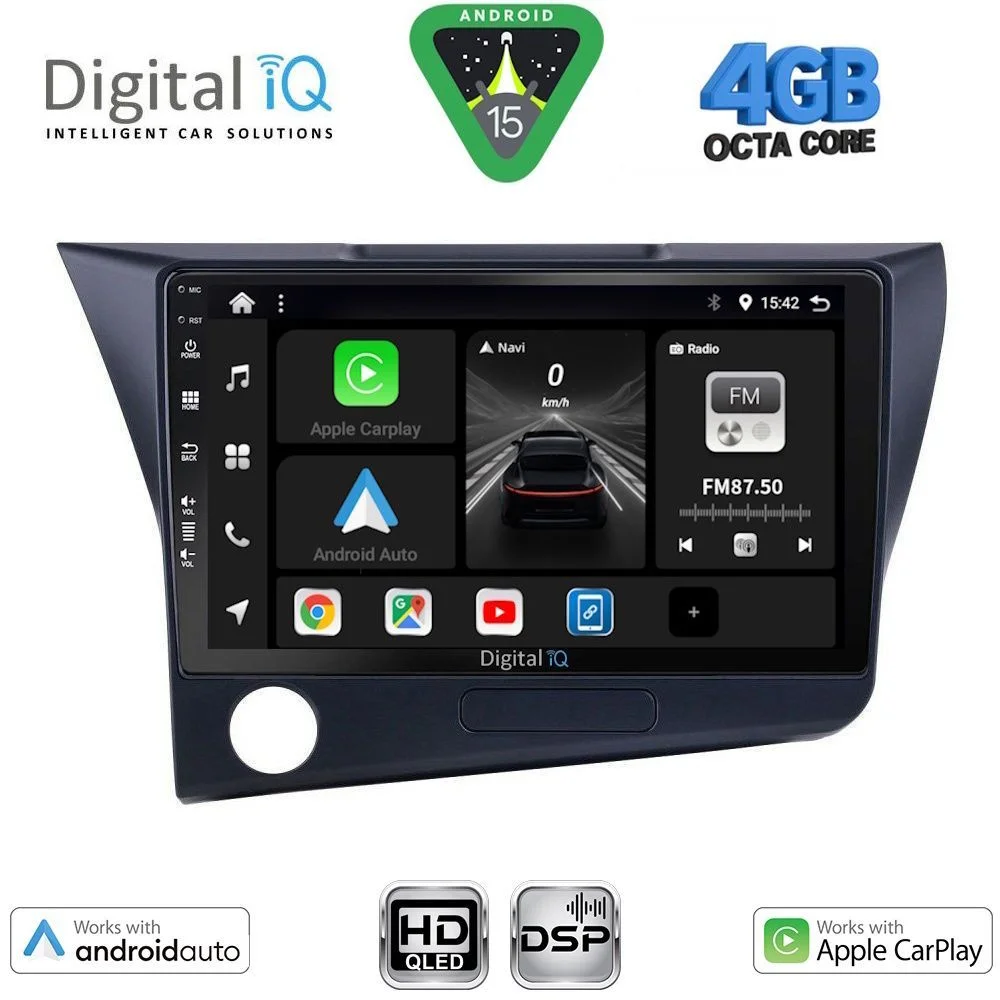 Φωτογραφία προϊόντος: DIGITAL IQ BXF 16203_CPAA (9inc) MULTIMEDIA TABLET for HONDA CRZ mod. 2010-2016