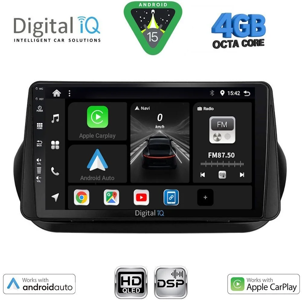 Φωτογραφία προϊόντος: DIGITAL IQ BXF 16142_CPAA (9inc) MULTIMEDIA TABLET for CITROEN – FIAT – PEUGEOT mod. 2008-2018