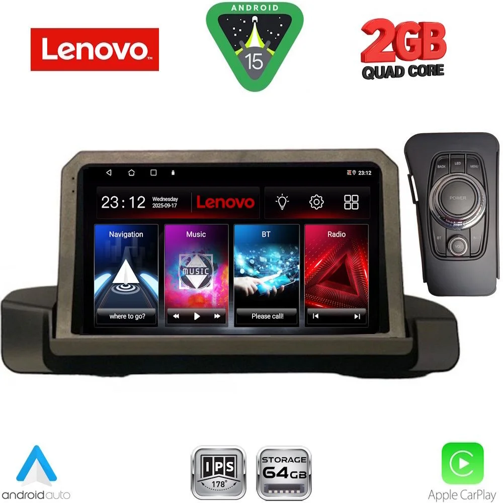Φωτογραφία προϊόντος: LENOVO LVD 2044_CPA (9inc) MULTIMEDIA TABLET for BMW S.3 (E90-91-92) mod. 2005-2012