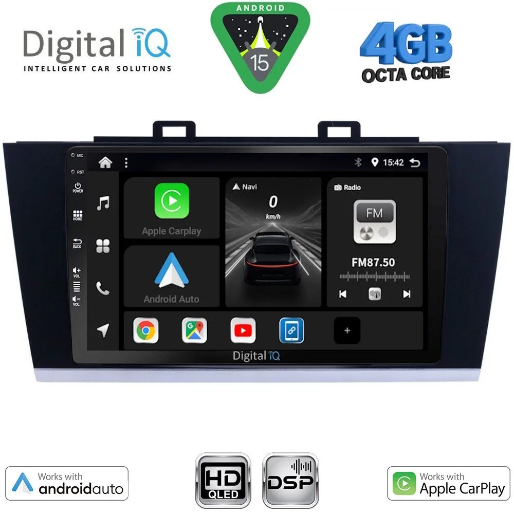 Φωτογραφία προϊόντος: DIGITAL IQ BXF 16668_CPAA (9inc) MULTIMEDIA TABLET for SUBARU LEGACY - OUTBACK mod. 2014-2019