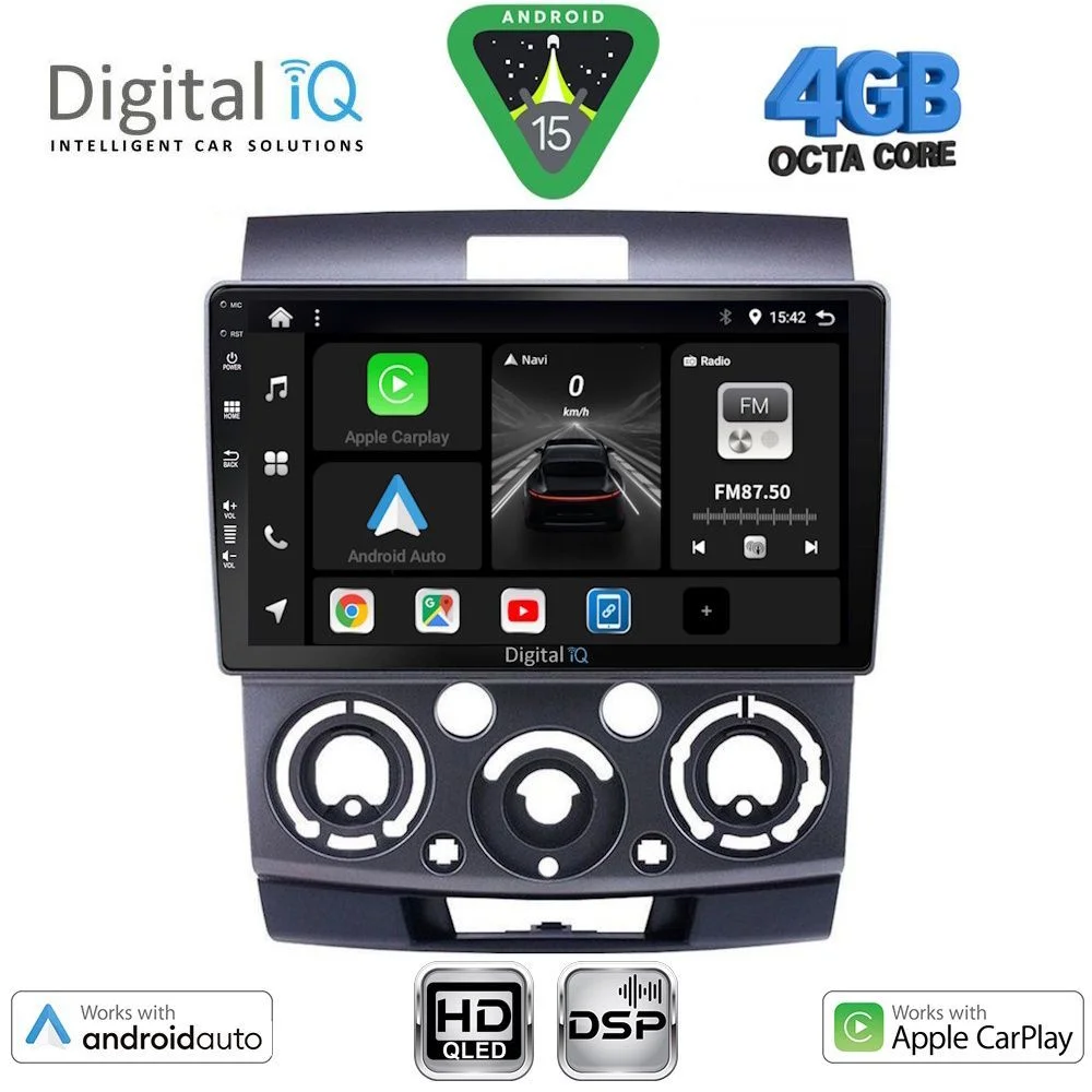 Φωτογραφία προϊόντος: DIGITAL IQ BXF 16170_CPAA (9inc) MULTIMEDIA TABLET for FORD RANGER | MAZDA BT50 mod. 2006-2011