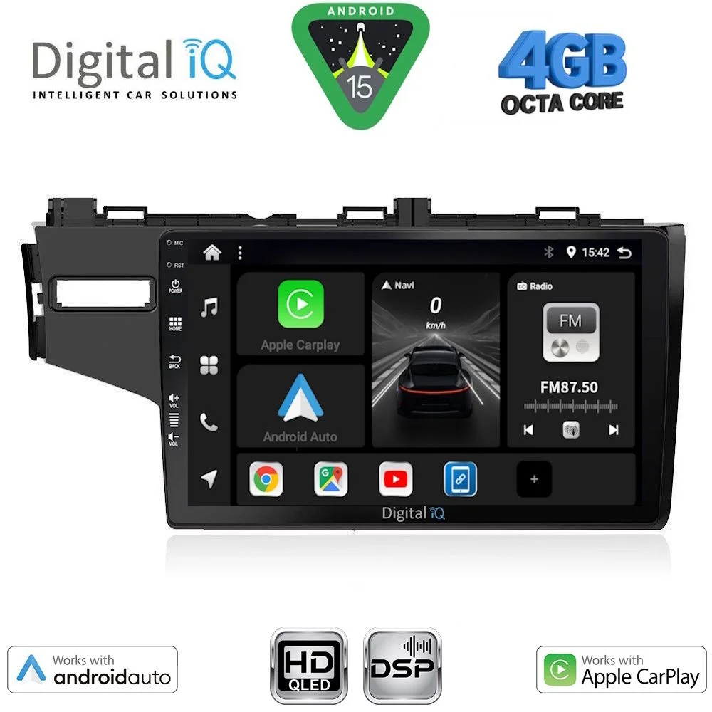 Φωτογραφία προϊόντος: DIGITAL IQ BXF 16212_CPAA (10inc) MULTIMEDIA TABLET for HONDA JAZZ mod. 2013-2019