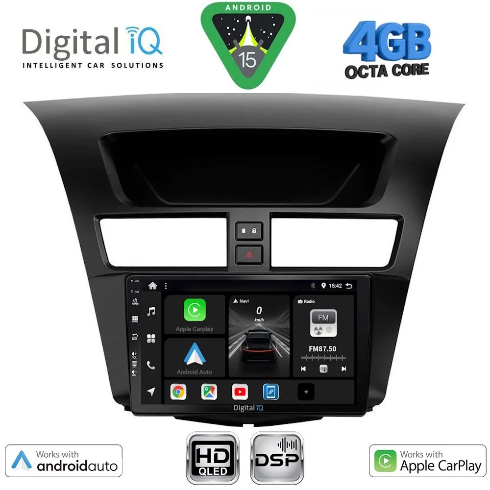 Φωτογραφία προϊόντος: DIGITAL IQ BXF 16364_CPAA (9inc) MULTIMEDIA TABLET for MAZDA BT50 mod. 2012-2019