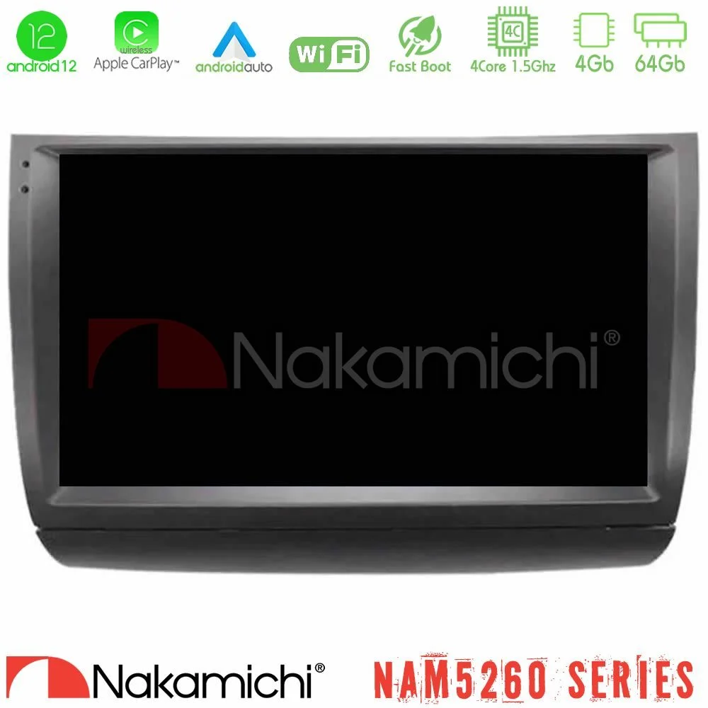 Φωτογραφία προϊόντος: Nakamichi NAM5260 Series 4Core Android12 4+64GB Toyota Prius 2004-2009 Navigation Multimedia Tablet 9 Με Carplay & Android Auto