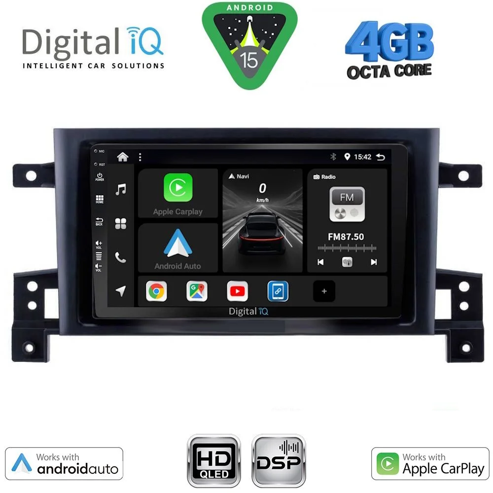 Φωτογραφία προϊόντος: DIGITAL IQ BXF 16696_CPAA (9inc) MULTIMEDIA TABLET for SUZUKI GRAND VITARA mod. 2005-2015