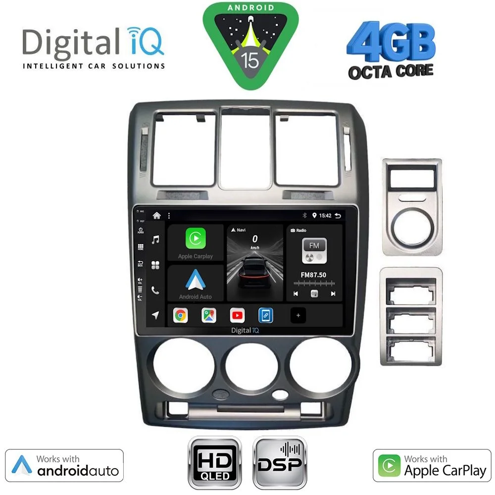 Φωτογραφία προϊόντος: DIGITAL IQ BXF 16222GR_CPAA (9inc) MULTIMEDIA TABLET for HYUNDAI GETZ mod. 2002-2011 (GREY)
