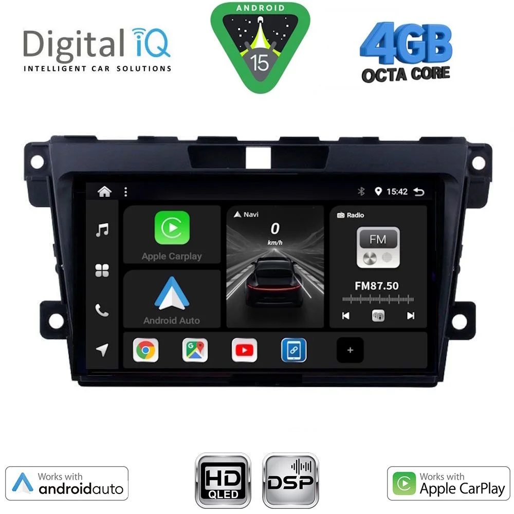 Φωτογραφία προϊόντος: DIGITAL IQ BXF 16389_CPAA (9inc) MULTIMEDIA TABLET for MAZDA CX7 mod. 2006-2012