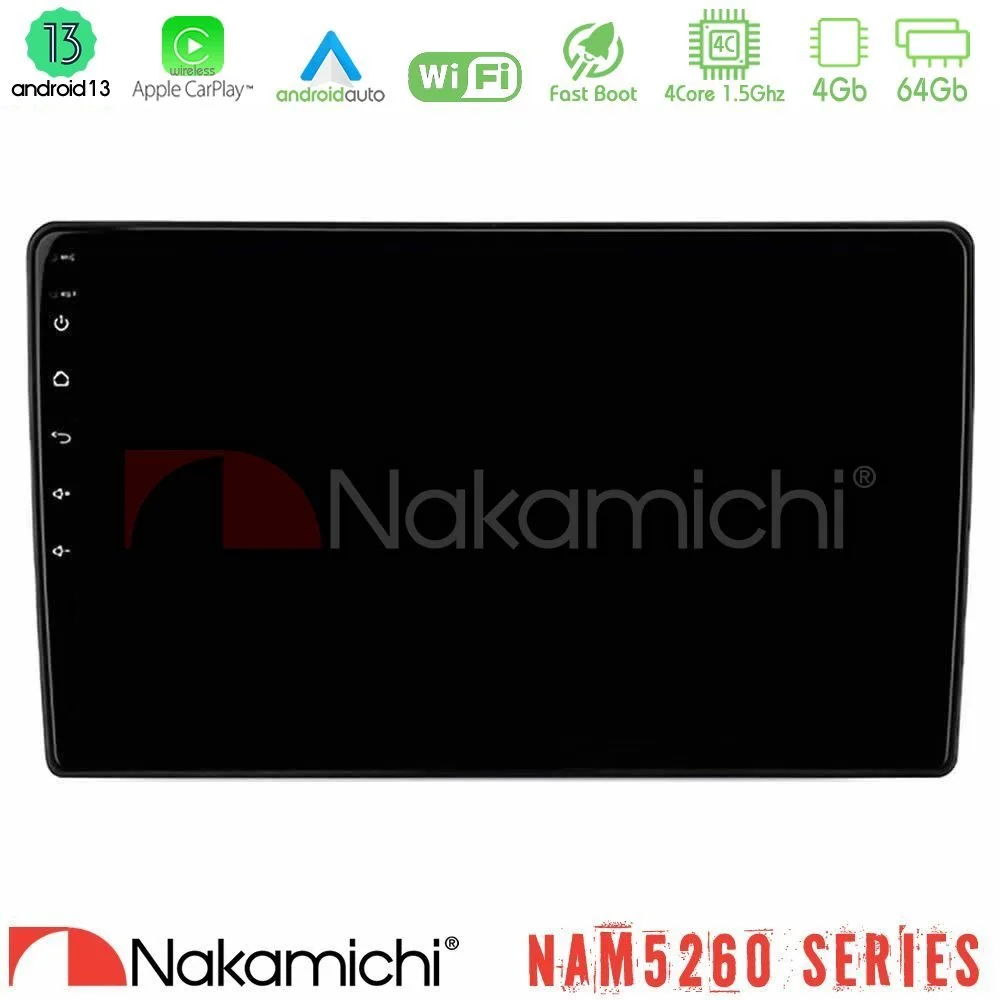 Φωτογραφία προϊόντος: Nakamichi NAM5260 Series 4Core Android13 4+64GB Renault Master 2019-2021 Navigation Multimedia Tablet 10 Με Carplay & Android Auto