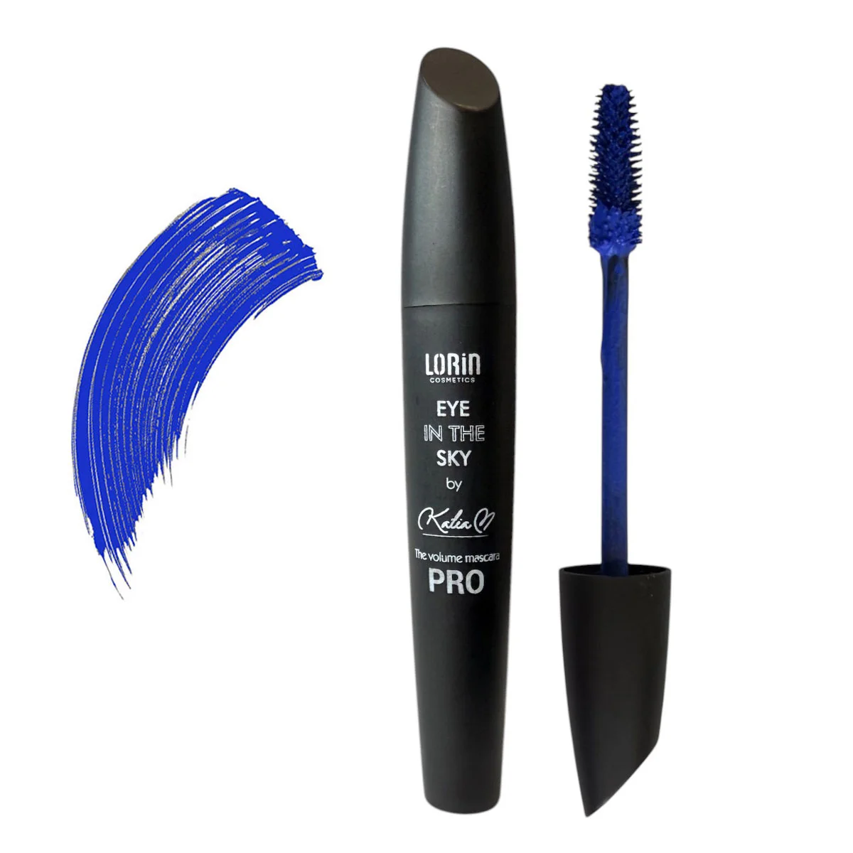 Φωτογραφία προϊόντος: Lorin “Eye In The Sky” PRO Mascara by Katia | Μάσκαρα μπλε με βουρτσάκι σιλικόνης