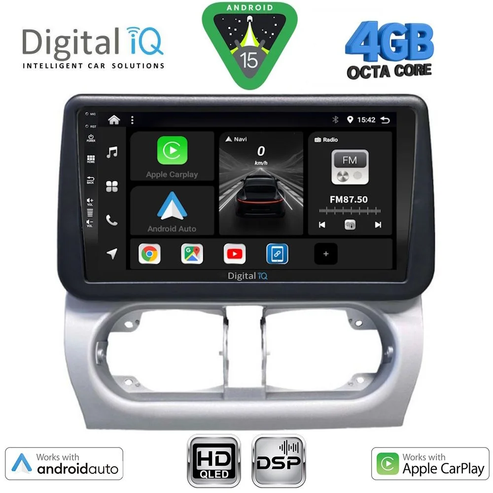 Φωτογραφία προϊόντος: DIGITAL IQ BXF 16500_CPAA (9inc) MULTIMEDIA TABLET for OPEL CORSA C mod 2000-2006 - TIGRA mod. 2004-2009