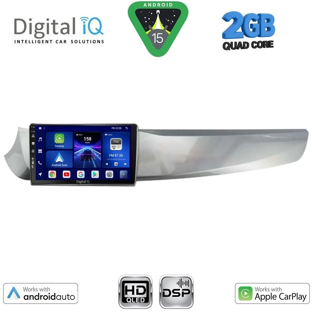 Φωτογραφία προϊόντος: DIGITAL IQ BXC 3025_CPAA (9inc) MULTIMEDIA TABLET for ALFA ROMEO GIULIETTA mod. 2010-2014