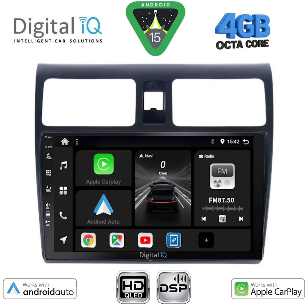 Φωτογραφία προϊόντος: DIGITAL IQ BXF 16684_CPAA (10inc) MULTIMEDIA TABLET for SUZUKI SWIFT mod. 2005-2011