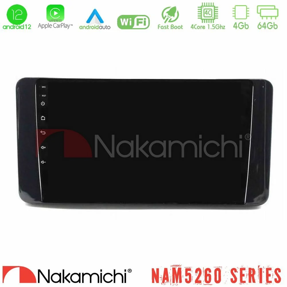 Φωτογραφία προϊόντος: Nakamichi NAM5260 Series Skoda Kamiq 2019-2022 4Core Android12 4+64GB Navigation Multimedia Tablet 9″ Με Carplay & Android Auto