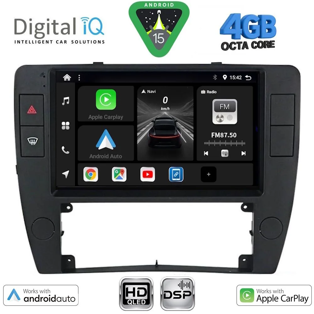 Φωτογραφία προϊόντος: DIGITAL IQ BXF 16749_CPAA (9inc) MULTIMEDIA TABLET for VW PASSAT mod. 2000-2005