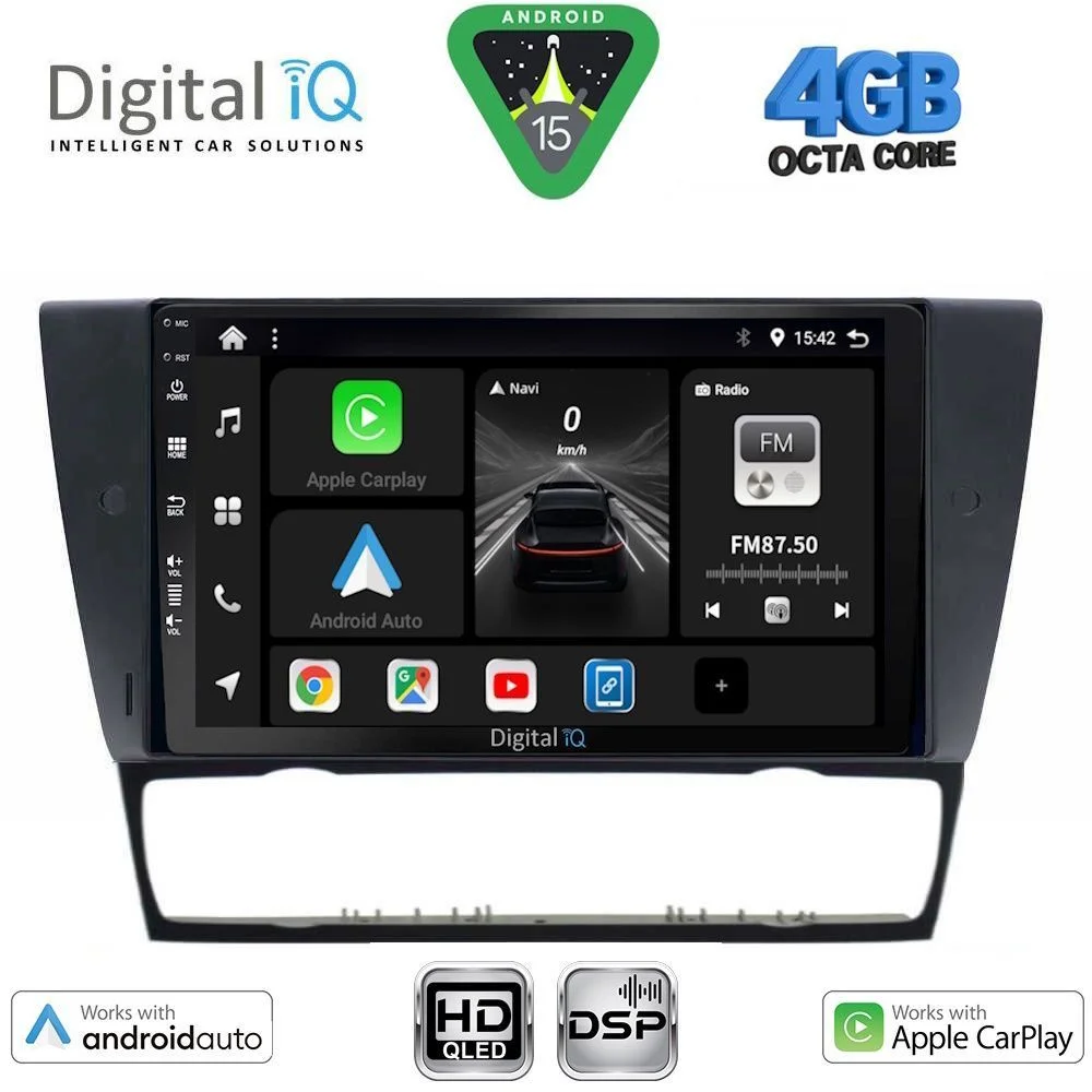 Φωτογραφία προϊόντος: DIGITAL IQ BXF 16043_CPAA (9inc) MULTIMEDIA TABLET for BMW E90-E91-E92-E93 mod. 2005-2012