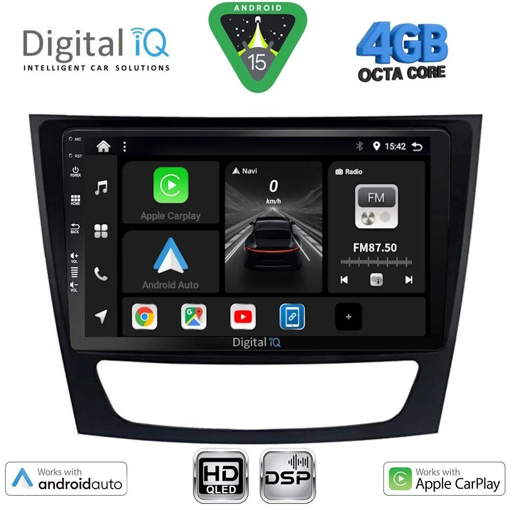 Φωτογραφία προϊόντος: DIGITAL IQ BXF 16408_CPAA (9inc) MULTIMEDIA TABLET for MERCEDES E (W211) – CLS (W219) mod. 2003-2009