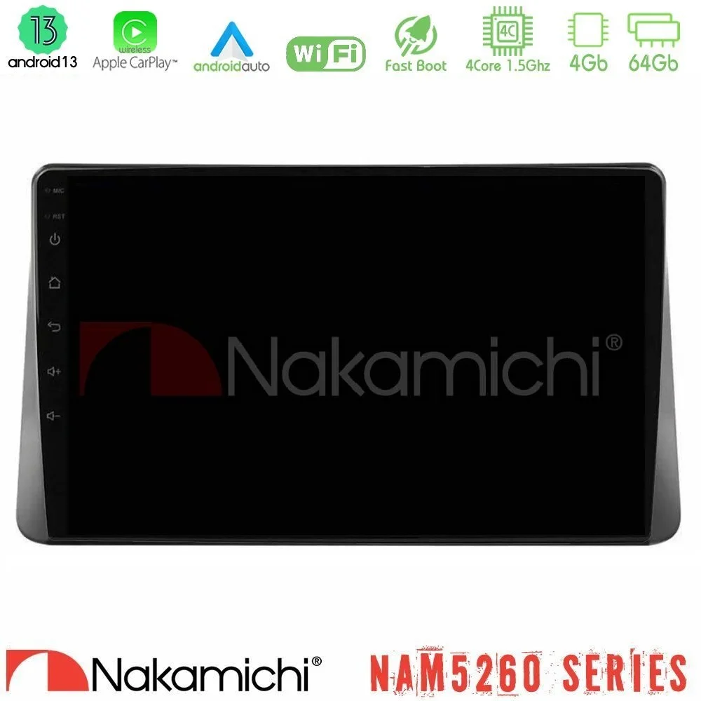 Φωτογραφία προϊόντος: Nakamichi NAM5260 Series 4Core Android13 4+64GB Ford Focus 2019-> Navigation Multimedia Tablet 9 Με Carplay & Android Auto