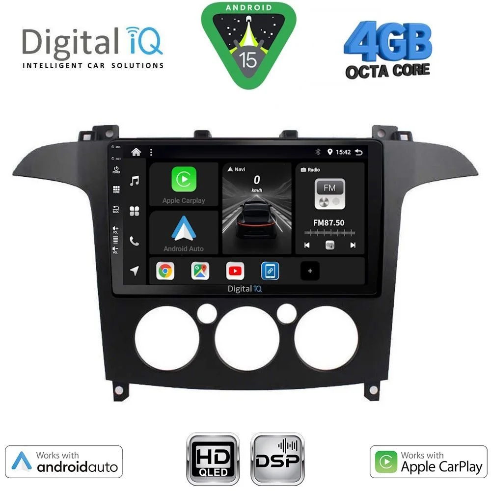 Φωτογραφία προϊόντος: DIGITAL IQ BXF 16175_CPAA A/C (9inc) MULTIMEDIA TABLET for FORD SMAX mod. 2006-2014