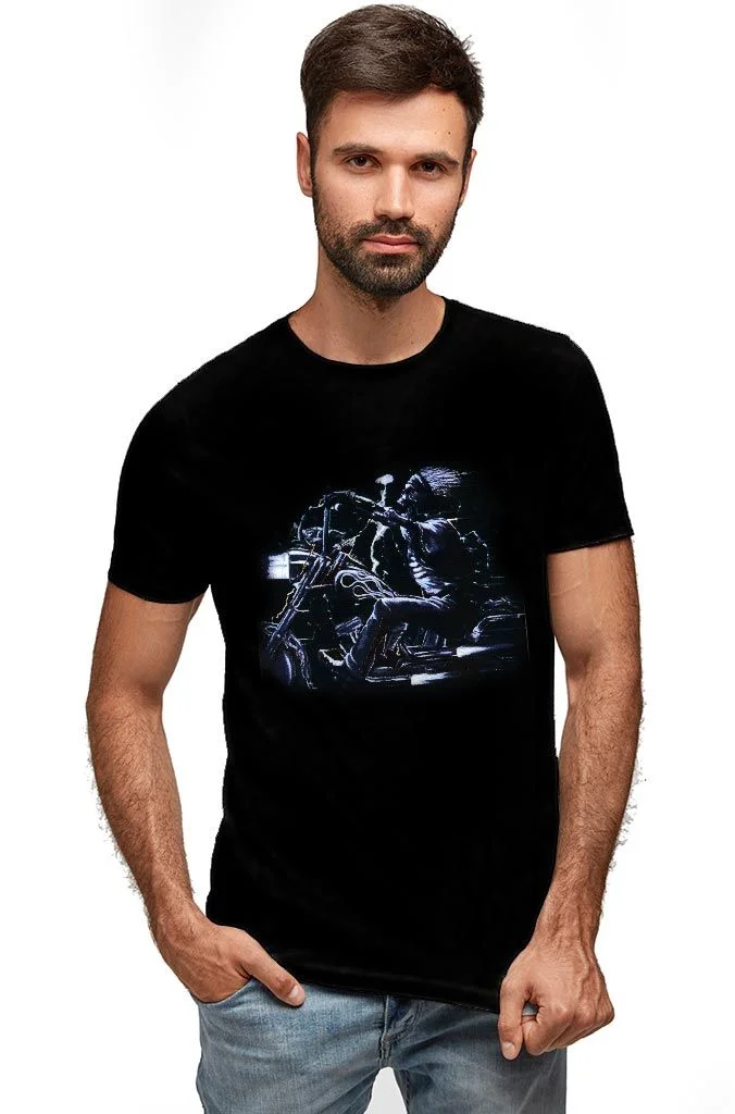 Φωτογραφία προϊόντος: Prime T-Shirt Λευκό με σχέδιο Chopper Skull 8111-1