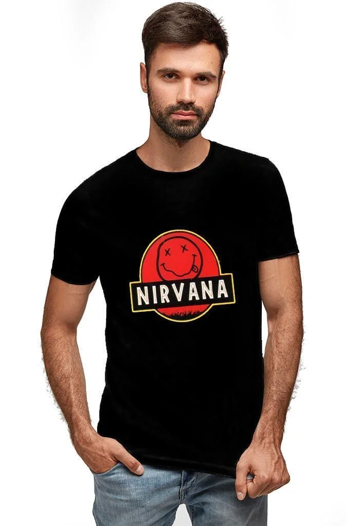 Φωτογραφία προϊόντος: Prime T-Shirt Μαύρο με σχέδιο Rock Band 8243-1