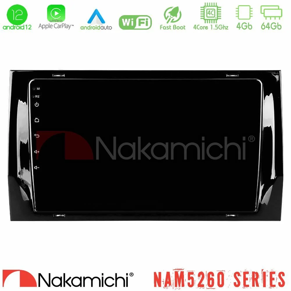 Φωτογραφία προϊόντος: Nakamichi NAM5260 Series 4Core Android12 4+64GB Skoda Kodiaq/Karoq 2017-> Navigation Multimedia Tablet 10 Με Carplay & Android Auto