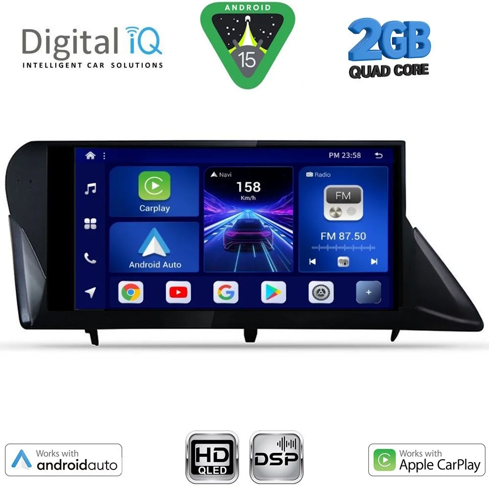Φωτογραφία προϊόντος: DIGITAL IQ BXC 3346_CPAA (9inc) MULTIMEDIA TABLET for LEXUS RX mod. 2009-2014