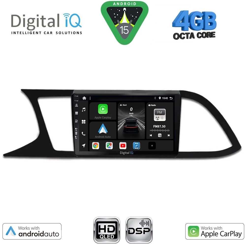 Φωτογραφία προϊόντος: DIGITAL IQ BXF 16575_CPAA (9inc) MULTIMEDIA TABLET for SEAT LEON mod. 2012-2021