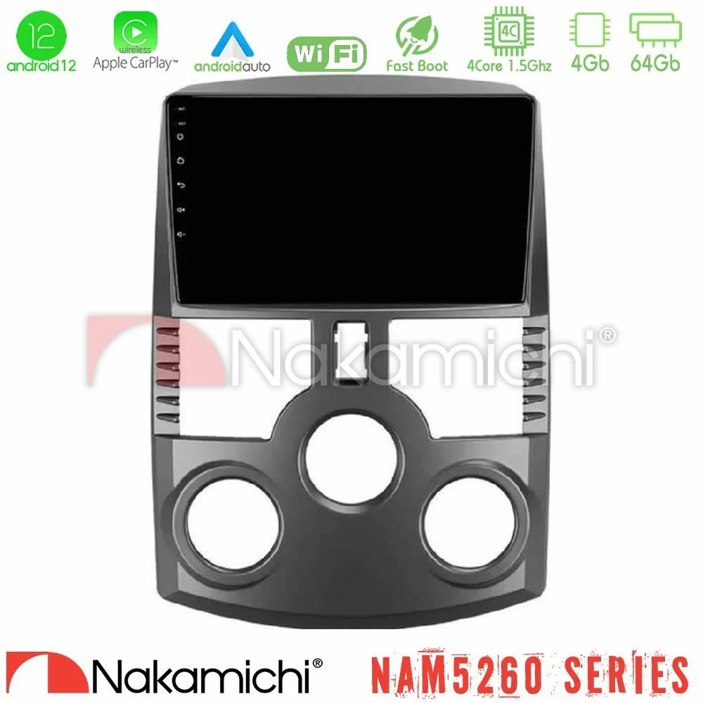 Φωτογραφία προϊόντος: Nakamichi NAM5260 Series 4Core Android12 4+64GB Daihatsu Terios Navigation Multimedia Tablet 9 Με Carplay & Android Auto