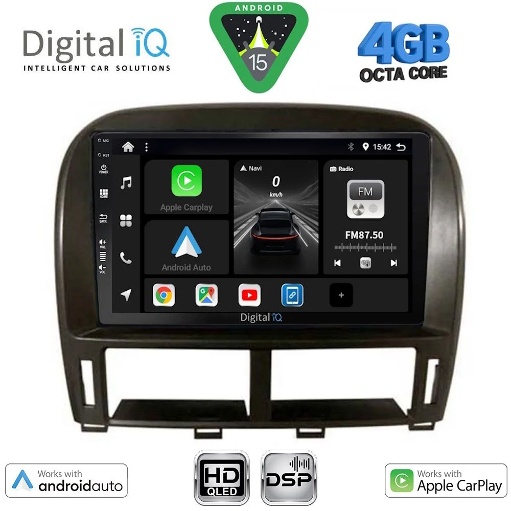 Φωτογραφία προϊόντος: DIGITAL IQ BXF 16343_CPAA (9inc) MULTIMEDIA TABLET for LEXUS LS 430 – XF 430 mod. 2000-2006