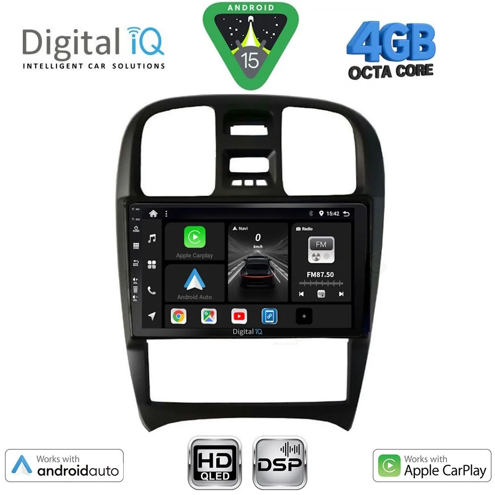 Φωτογραφία προϊόντος: DIGITAL IQ BXF 16247_CPAA (9inc) MULTIMEDIA TABLET for HYUNDAI SONATA mod. 2000-2006