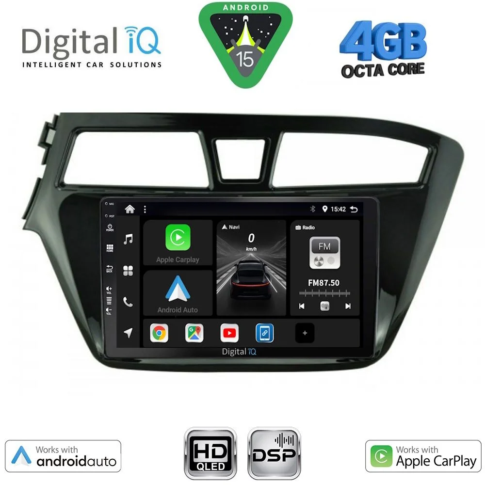 Φωτογραφία προϊόντος: DIGITAL IQ BXF 16229_CPAA (9inc) MULTIMEDIA TABLET for HYUNDAI i20 mod. 2014-2018